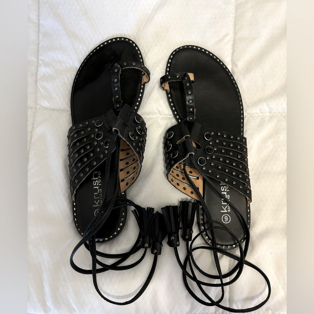 Like new- Size 6, Krush since 1970 Gladiator Sandal
